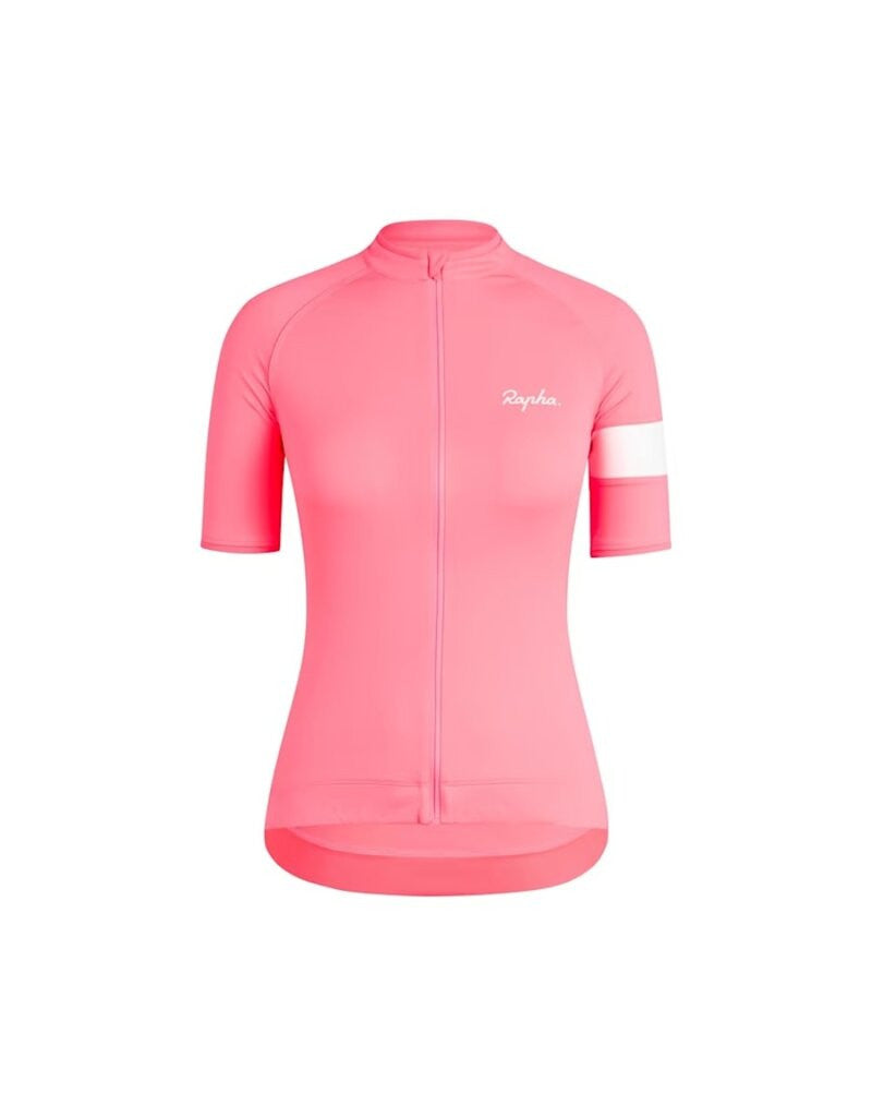 Rapha Core Pink Jersey Womans Large