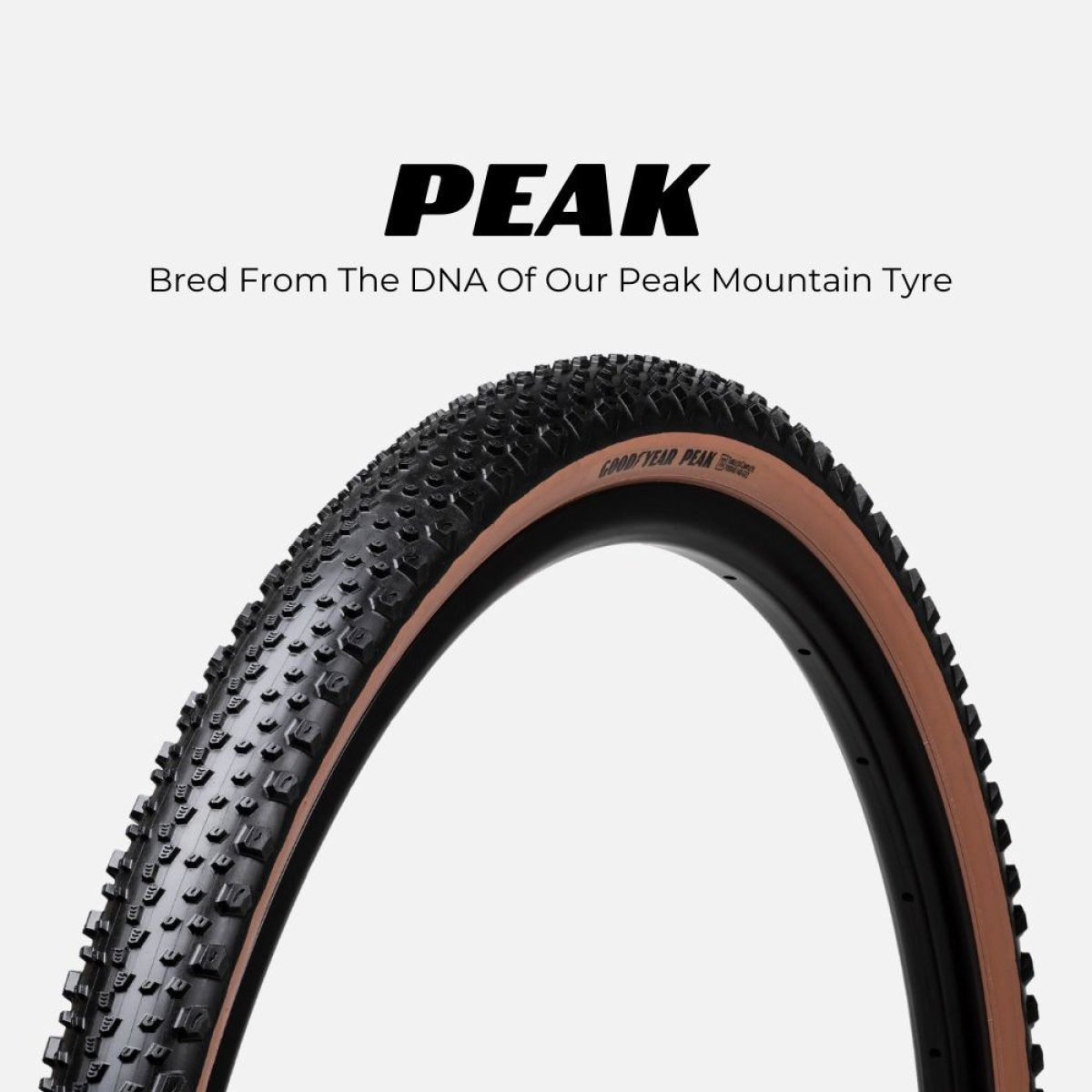 GOODYEAR GRAVEL TYRE - PEAK - TAN