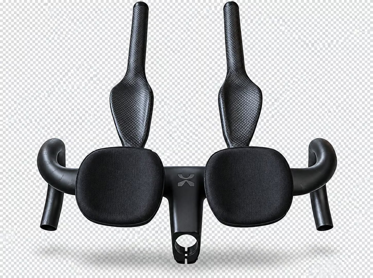 Carbon Tec Aerobars Ski Bend Carbon Extensions