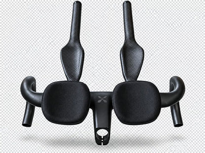 Carbon Tec Aerobars Ski Bend Carbon Extensions