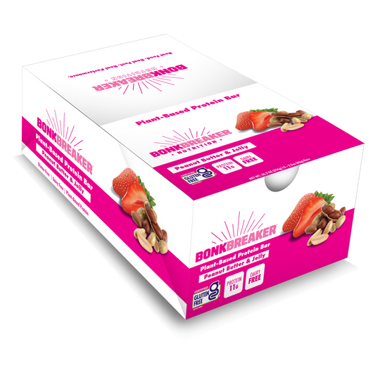 Bonk Breaker Peanut Butter & Jelly Protein + Energy Bars