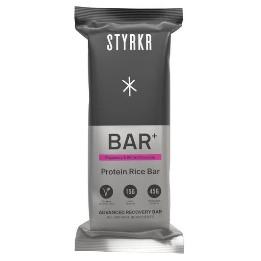 Styrkr BAR+ Recovery Raspberry & White Chocolate
