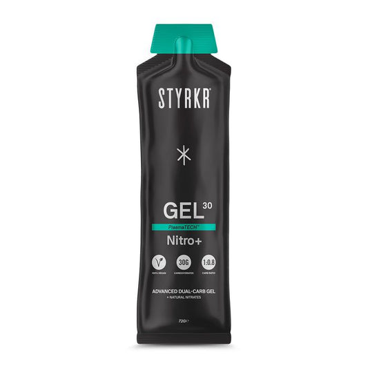 Styrkr GEL30 Nitro Dual-Carb Energy Gel